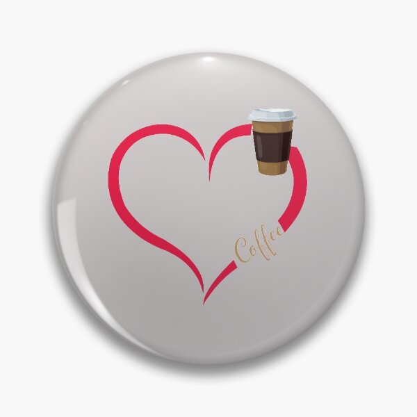 Item preview, Coffee lover heart designed and sold by JAZTshirt.