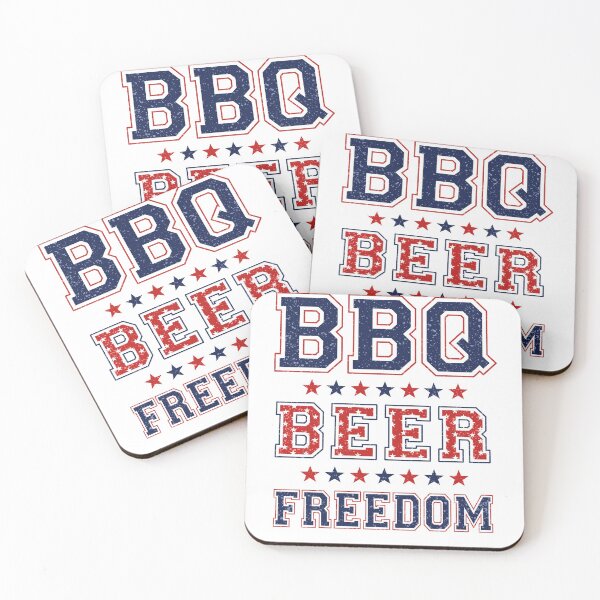 Item preview, BBQ Beer Freedom Funny Patriotic Vintage Retro Party designed and sold by johny11.