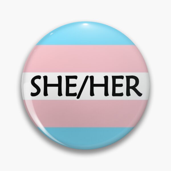 Item preview, Pronouns Tag (She/Her) designed and sold by QueerShop.