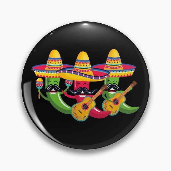 Item preview, Mariachi Jalapeno Chili Peppers designed and sold by 2MdesignStore.