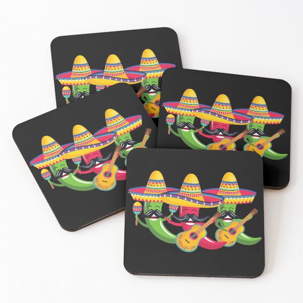 Item preview, Mariachi Jalapeno Chili Peppers designed and sold by 2MdesignStore.