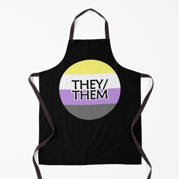 Item preview, Pronouns Tag (They/Them) designed and sold by QueerShop.