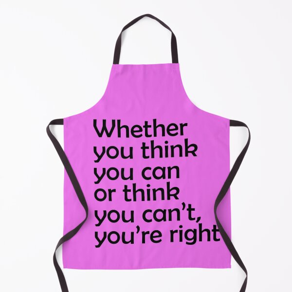 Item preview, Whether you think you can or think you can’t, you’re right. Motivational Quote.  designed and sold by amrmab.