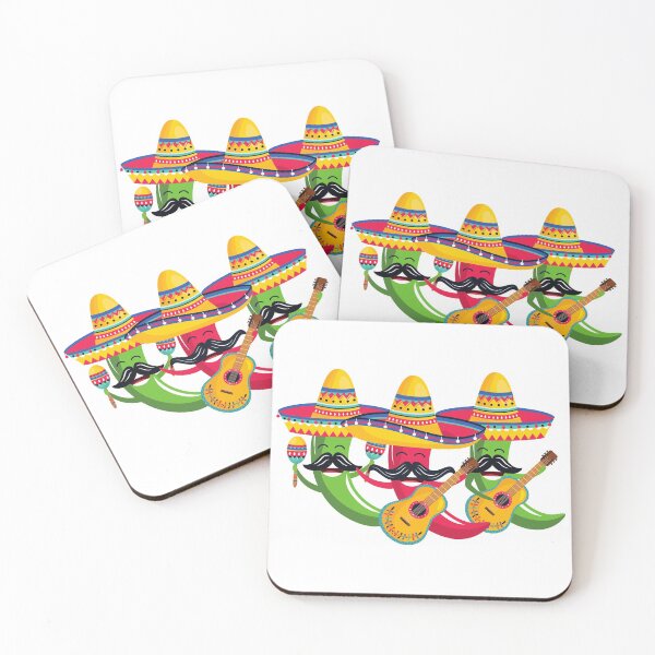 Item preview, Mariachi Jalapeno Chili Peppers designed and sold by 2MdesignStore.