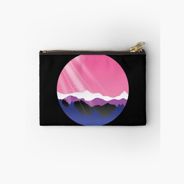 Item preview, Genderfluid Sunrise Mountains Landscape designed and sold by Pridish.