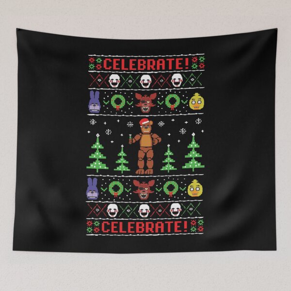 Item preview, Five Nights At Freddy's Ugly Sweater designed and sold by DanielEmberson.