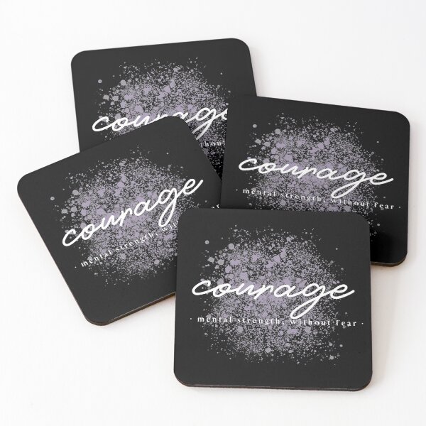 Item preview, Inspirational Words Courage Mental Strength Without Fear designed and sold by Not A Typical  Teacher.