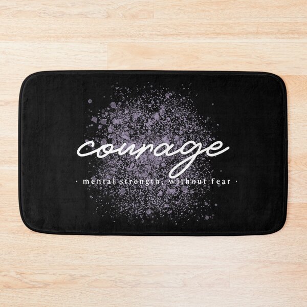 Item preview, Inspirational Words Courage Mental Strength Without Fear designed and sold by Not A Typical  Teacher.