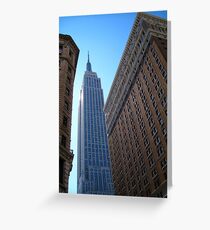 Empire State Building Greeting Card