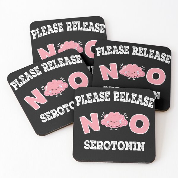 Item preview, Please Release Serotonin - Brain No - Funny Dank meme  designed and sold by ZeLittleFamily.