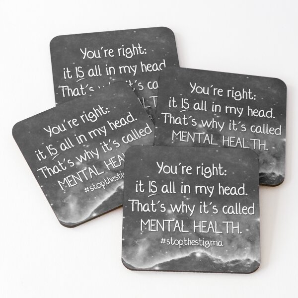 Item preview, Dark Galaxy: Mental Health designed and sold by PrettySickArt.