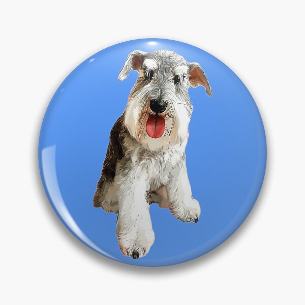 Item preview, Mini Schnauzer Super Cute Dog! designed and sold by ElegantCat.