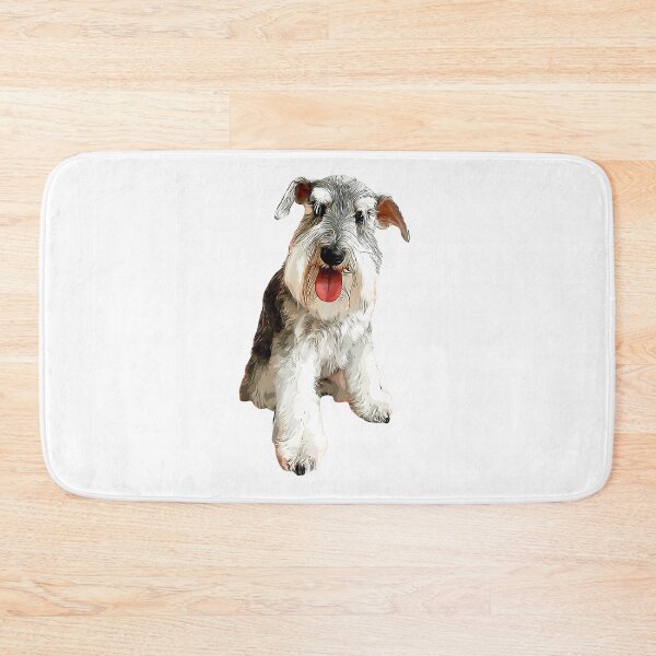 Item preview, Mini Schnauzer Super Cute Dog! designed and sold by ElegantCat.