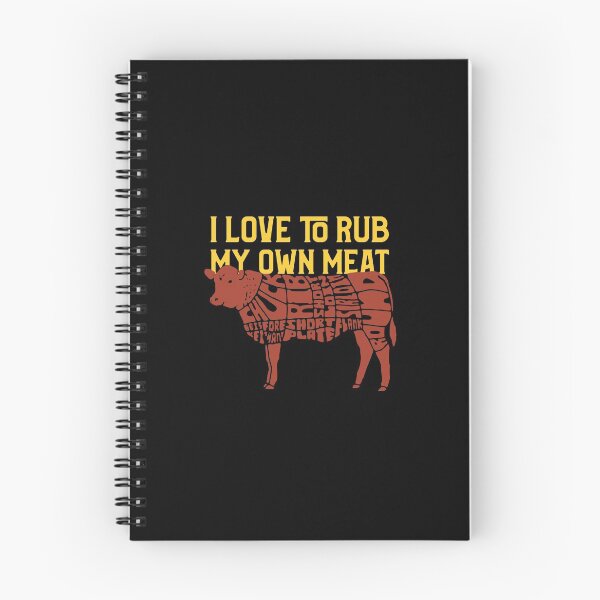 Item preview, Cuts of Meat: I Love to Rub My Meat designed and sold by friendlyspoon.
