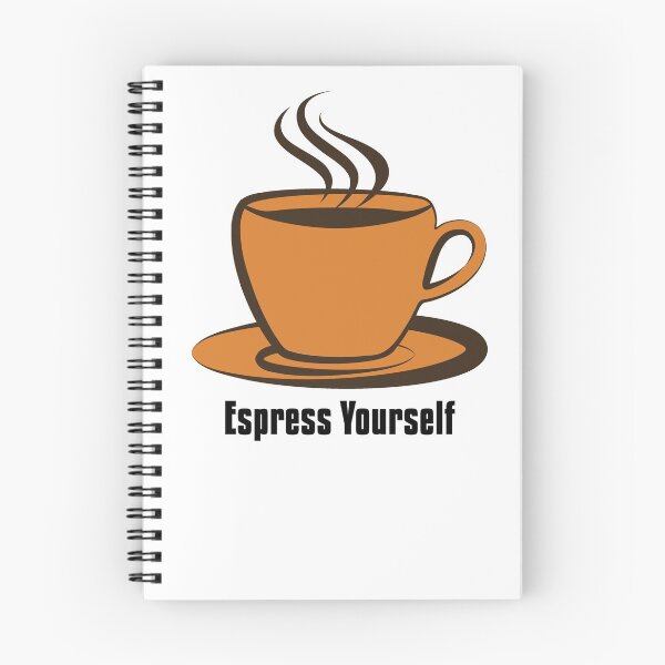 Item preview, Espresso Gift, Espress Yourself, Gift For Espresso Lover, National Espresso Day designed and sold by Galvanized.