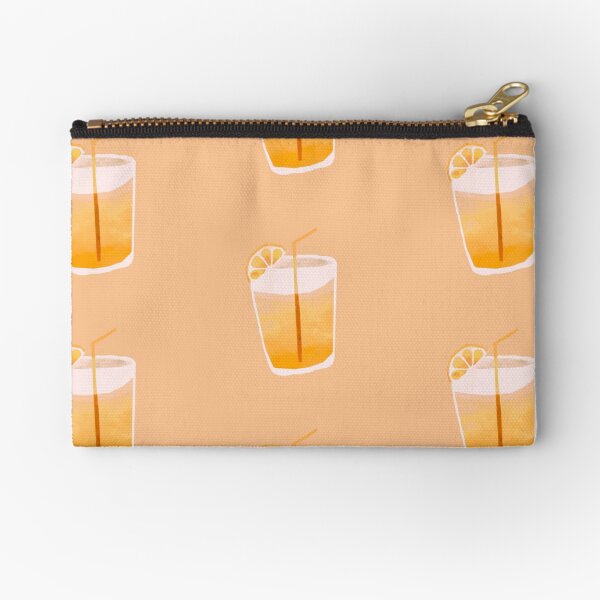 Lemon drink Zipper Pouch