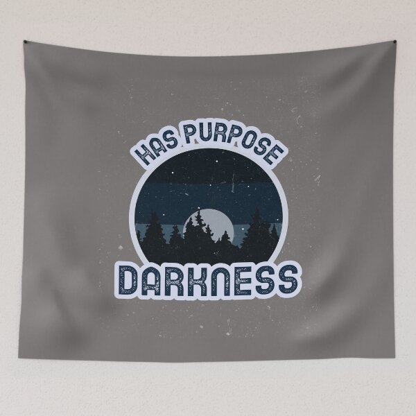 Item preview, Darkness Has Purpose designed and sold by noahzboxvintage.