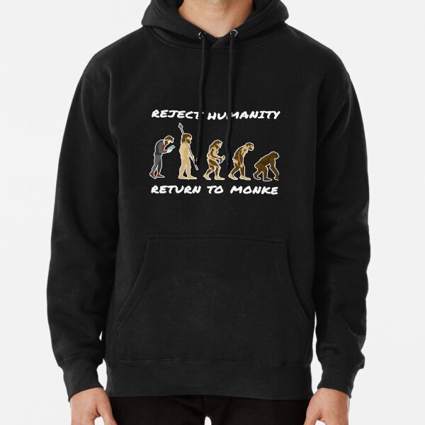 Item preview, Reject Humanity - Return to Monke designed and sold by DigitalCleo.