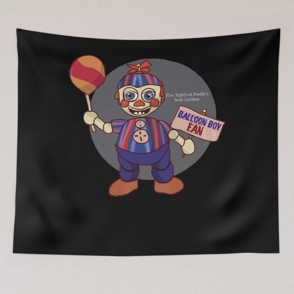 Item preview, Five Night's at Freddy's Balloon Boy Fan designed and sold by DebraEndycott.