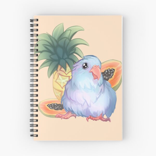 Item preview, Blue Parrotlet Birb - Banana and Pineabble designed and sold by AlicePeiwei.