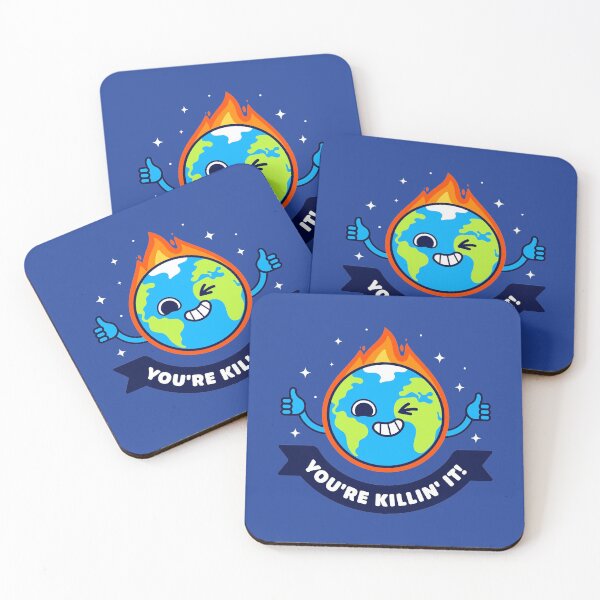 Item preview, You're Killing It - Sarcastic Planet Earth - Killing Pun designed and sold by Gudland.