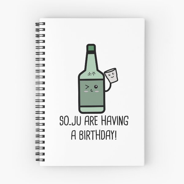 Item preview, Soju Are Having A Birthday Funny Soju Drinking Korean Birthday designed and sold by RainbowPandas.
