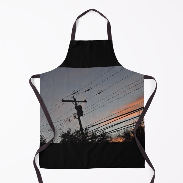 Item preview, Suburban Sunset and Moon (Color) designed and sold by ZiffyPhotos.