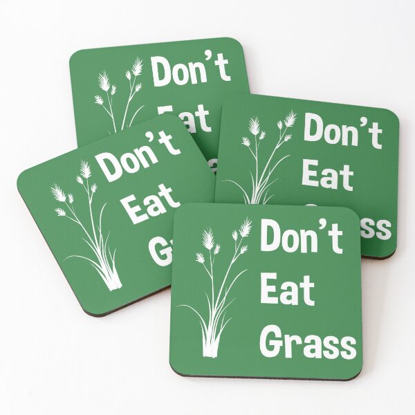 Item preview, DON'T EAT GRASS designed and sold by yusufdehbi.