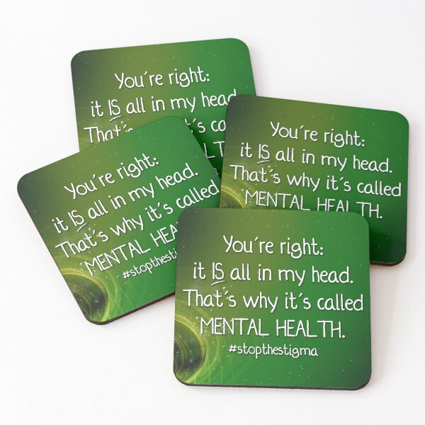 Item preview, Emerald Nebula: Mental Health designed and sold by PrettySickArt.