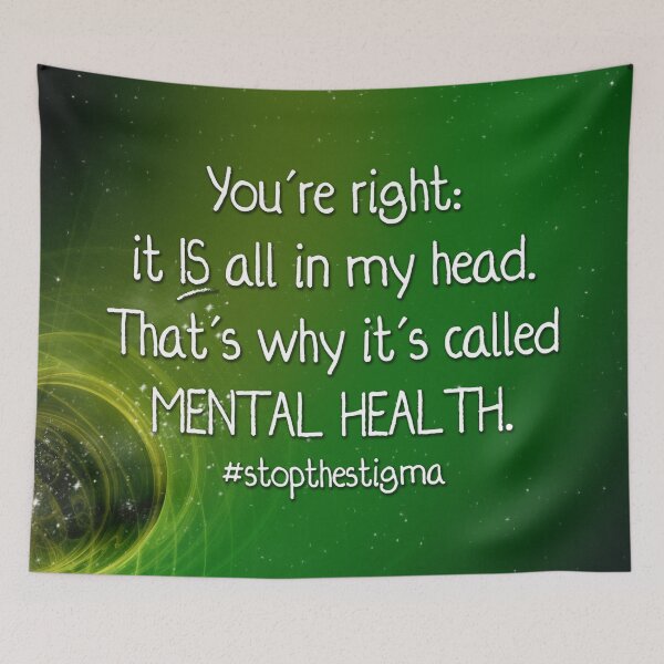 Item preview, Emerald Nebula: Mental Health designed and sold by PrettySickArt.