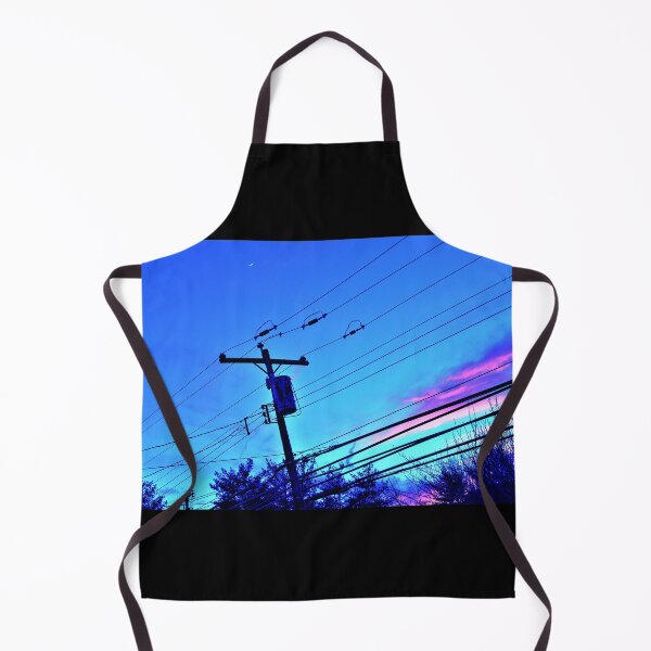 Item preview, Suburban Sunset and Moon (Artistic) designed and sold by ZiffyPhotos.