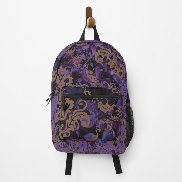 Item preview, Shabby Chic Purple Damask Pattern designed and sold by The Mysterious Domain Alyne Whiteswan Fine Art Prints and Merch.
