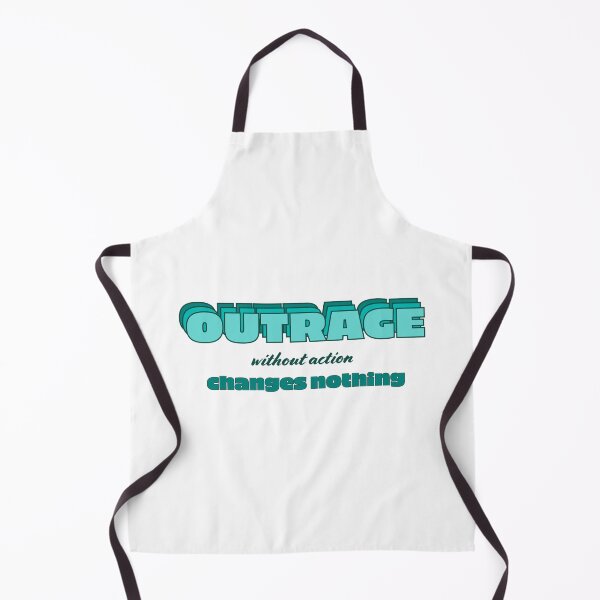 Item preview, Outrage without action designed and sold by candhdesigns.