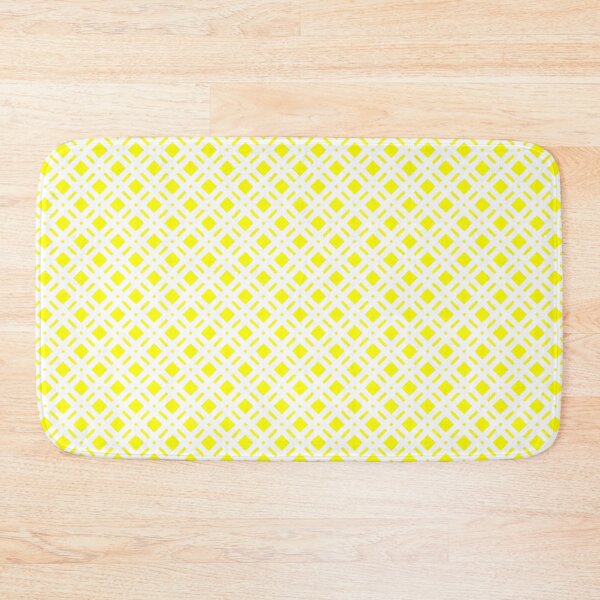 Item preview, Yellow Plaid (White, Yellow) designed and sold by JazzPWall.