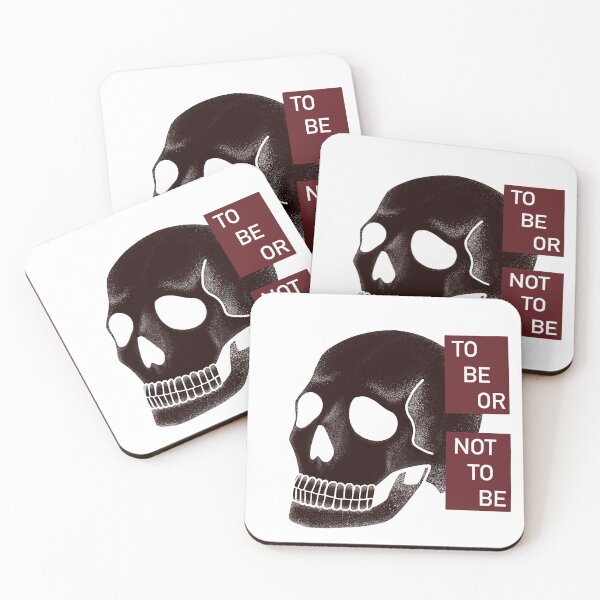 Item preview, Hamlet "To Be Or Not to Be" Skull designed and sold by a-rmnw.