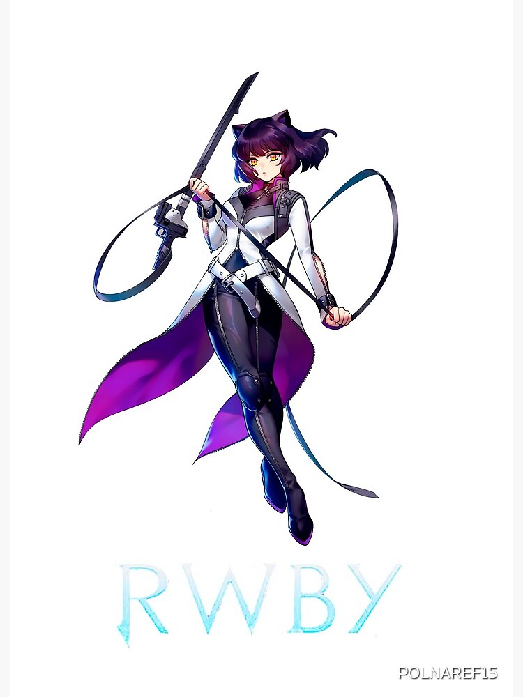 Rwby Blake Belladonna Art Board Print By Polnaref15 Redbubble