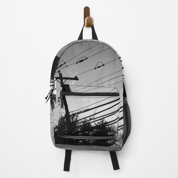 Item preview, Suburban Sunset and Moon (Black and White) designed and sold by ZiffyPhotos.