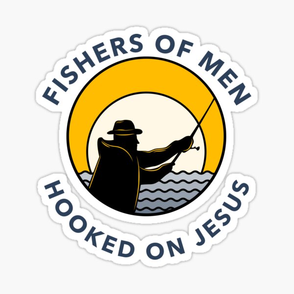 Item preview, FISHERS OF MEN HOOKED ON JESUS designed and sold by jreiter57.