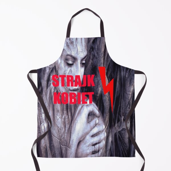 Item preview, Strajk Kobiet Woman Red Lightning Bolt designed and sold by oxoxoxo.