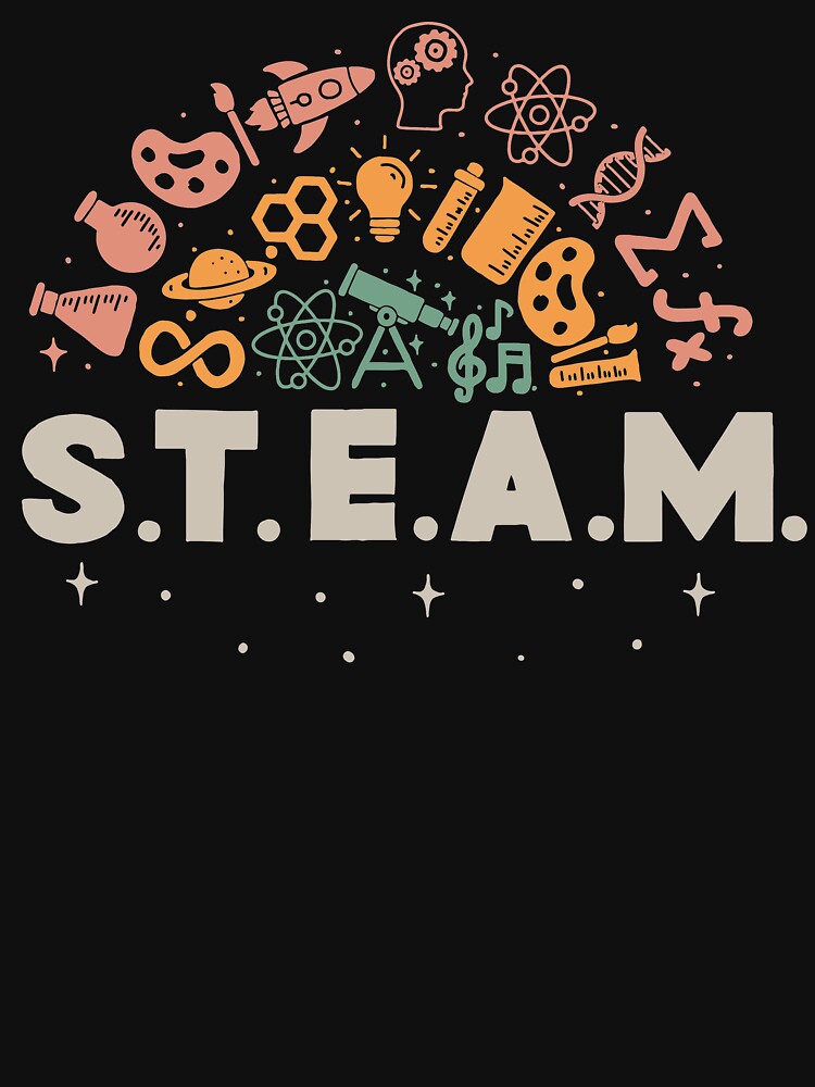 Thumbnail 7 of 7, Classic T-Shirt, S.T.E.A.M. designed and sold by KellieGerardi.
