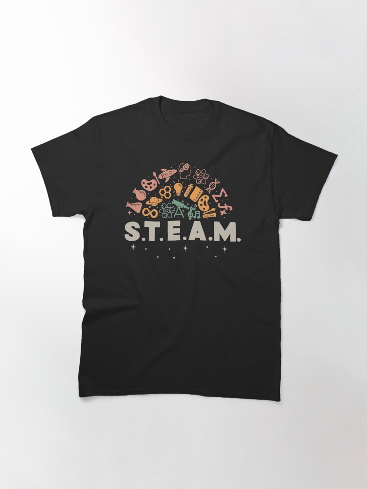 Thumbnail 3 of 7, Classic T-Shirt, S.T.E.A.M. designed and sold by KellieGerardi.