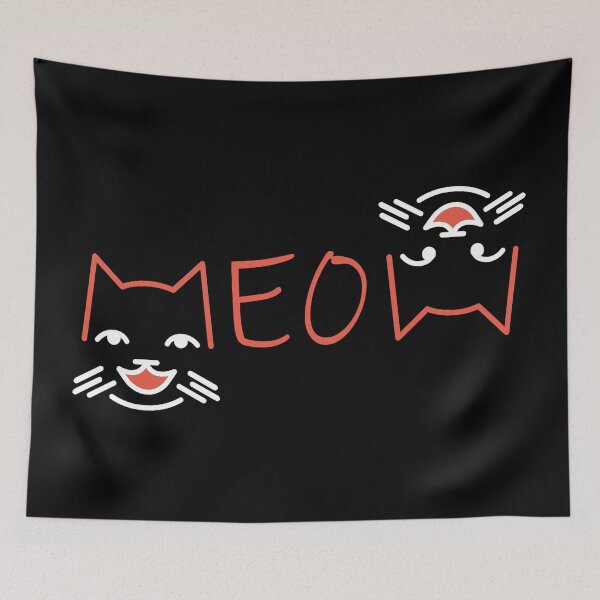 Item preview, MEOW Funny Cat T-Shirt designed and sold by OAPod.