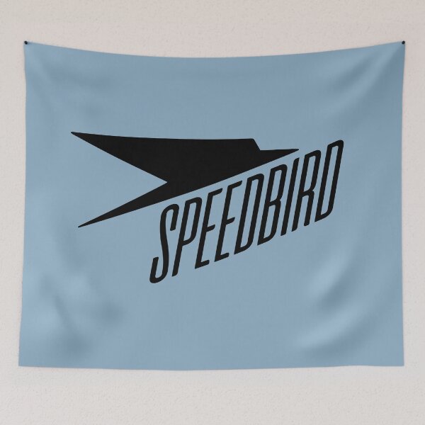 Item preview, Speedbird Nostalgia Imprint for Light Backgrounds designed and sold by ThatBetty.