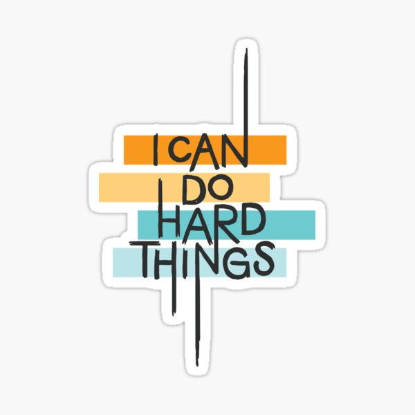 Item preview, I Can Do Hard Things designed and sold by polliadesign.