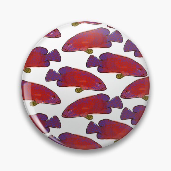 Item preview, Coral Grouper Fish designed and sold by Ash  Bryce.