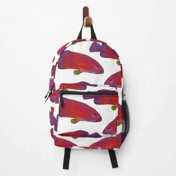 Item preview, Coral Grouper Fish designed and sold by Ash Bryce.