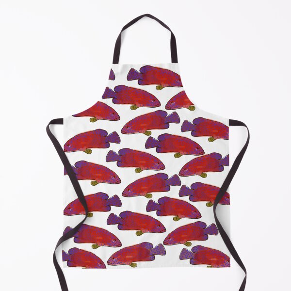 Item preview, Coral Grouper Fish designed and sold by Ash Bryce.