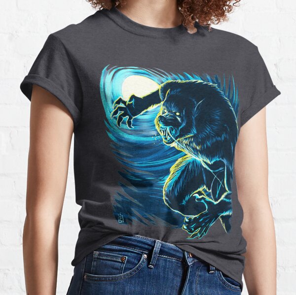 Blood Moon (Blue version) Classic T-Shirt