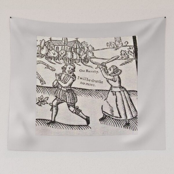 Item preview, Olde English Meme designed and sold by The Mysterious Domain Alyne Whiteswan Fine Art Prints and Merch.