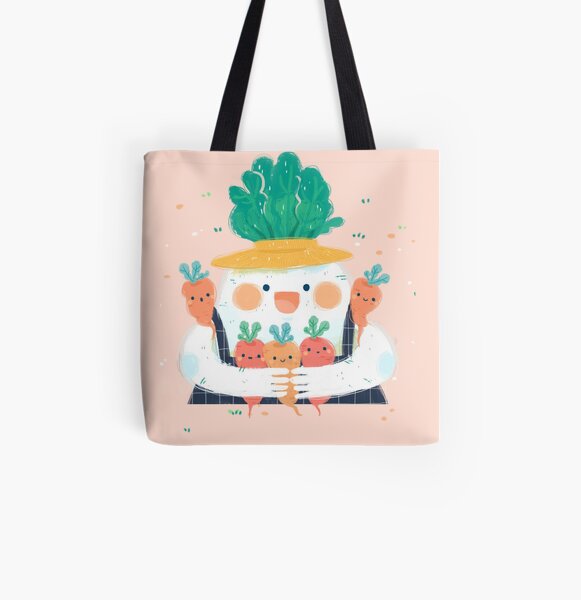 Me and my carrot All Over Print Tote Bag